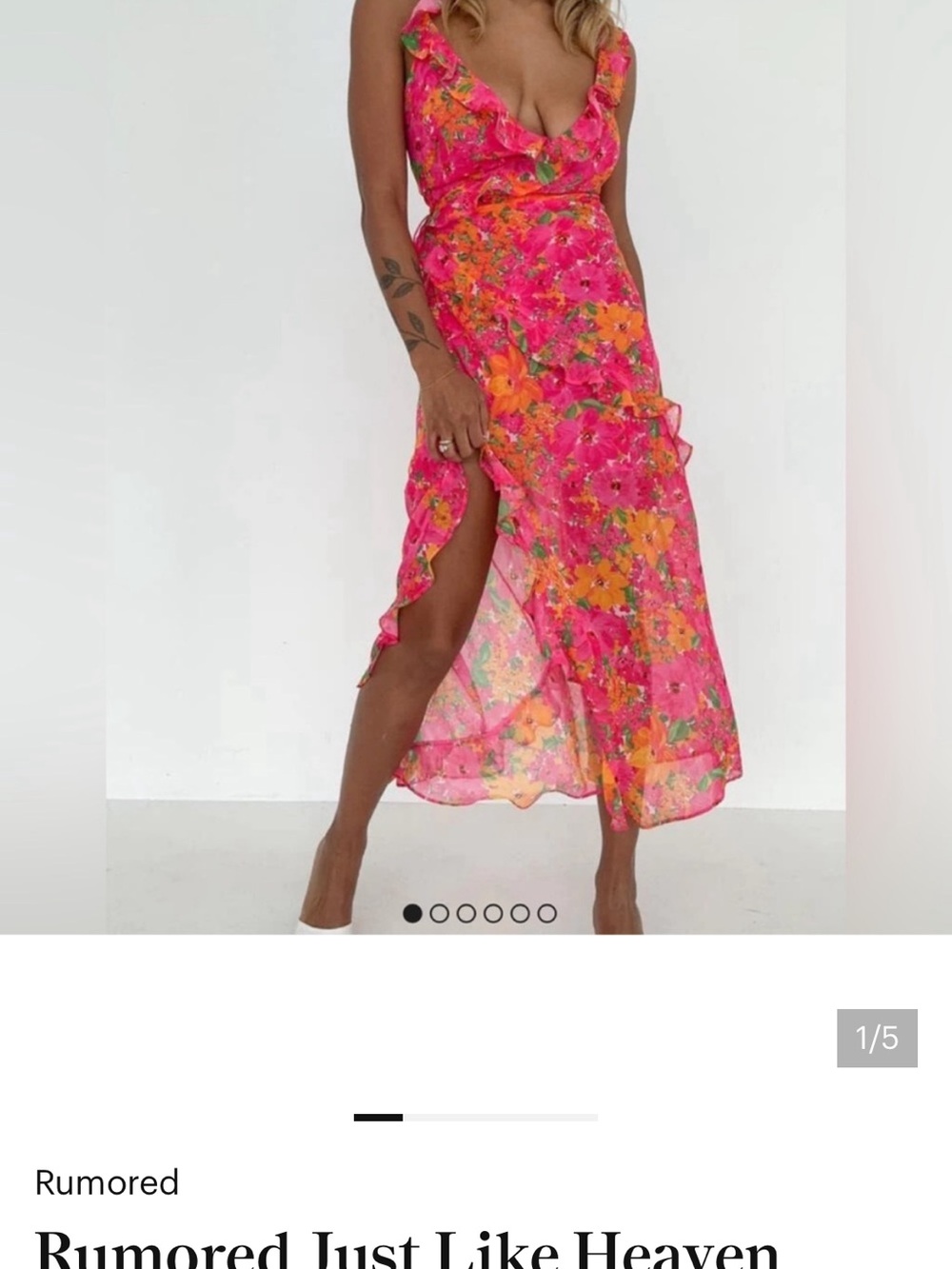 Rumored Just Like Heaven - Maxi Dress